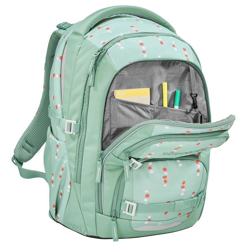 Coocazoo Porter - Schulrucksack 44 cm (Dancing Dots)