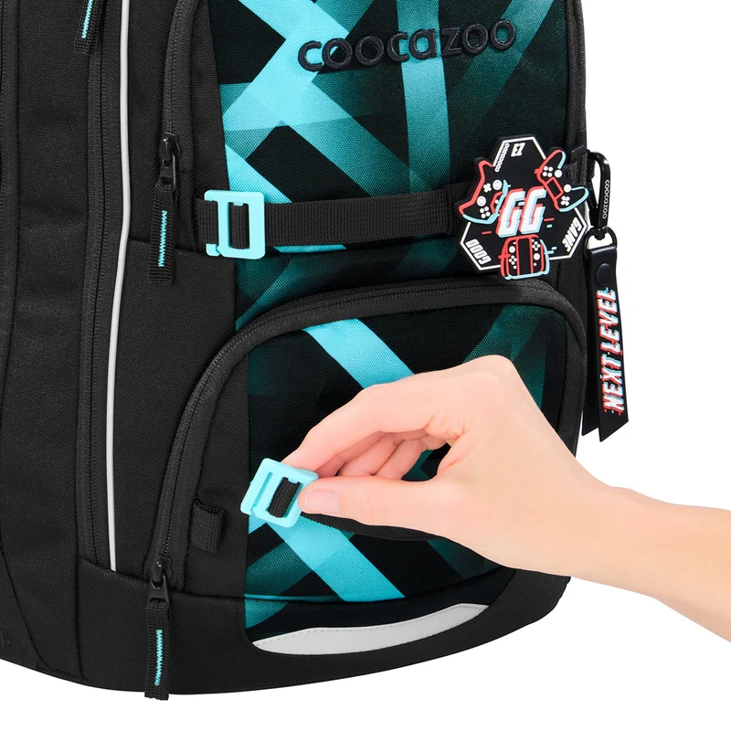 Coocazoo Porter - Schulrucksack 44 cm (Laser Lights)