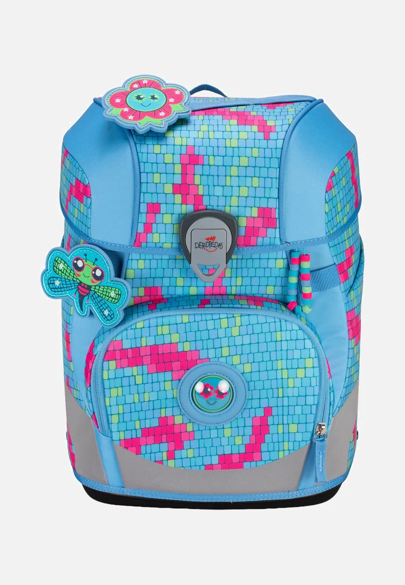 ErgoFlex Tiny Set Happy Pixel - Schulrucksack