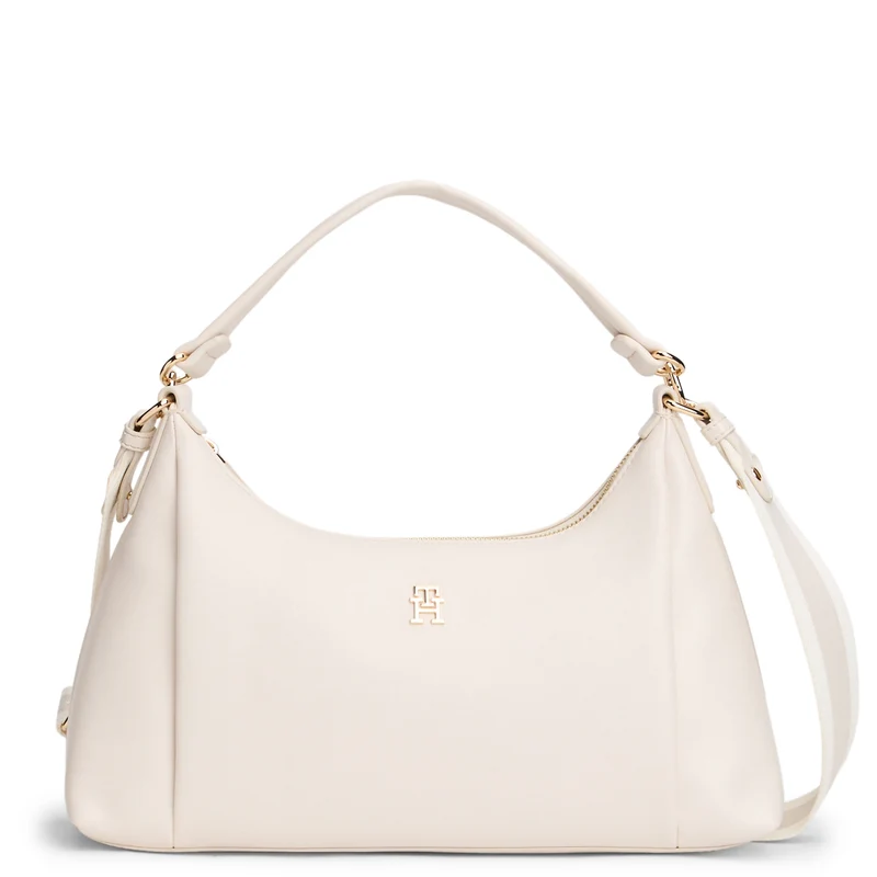 Tommy Hilfiger Essential - Schultertasche 35 cm (soft cream)
