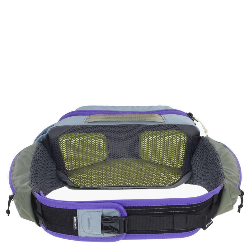 Evoc Hip Pack Pro 3 Hydration 1.5L - Gürteltasche 28 cm (steel/violet/dark olive)
