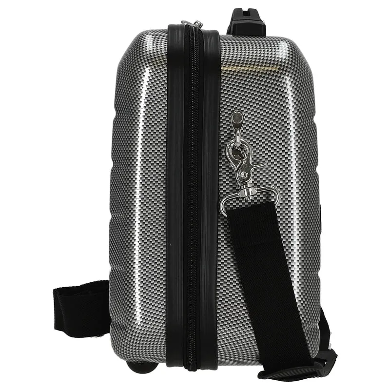 CHECK.IN London 2.0 - Beautycase 33 cm (carbon silver)