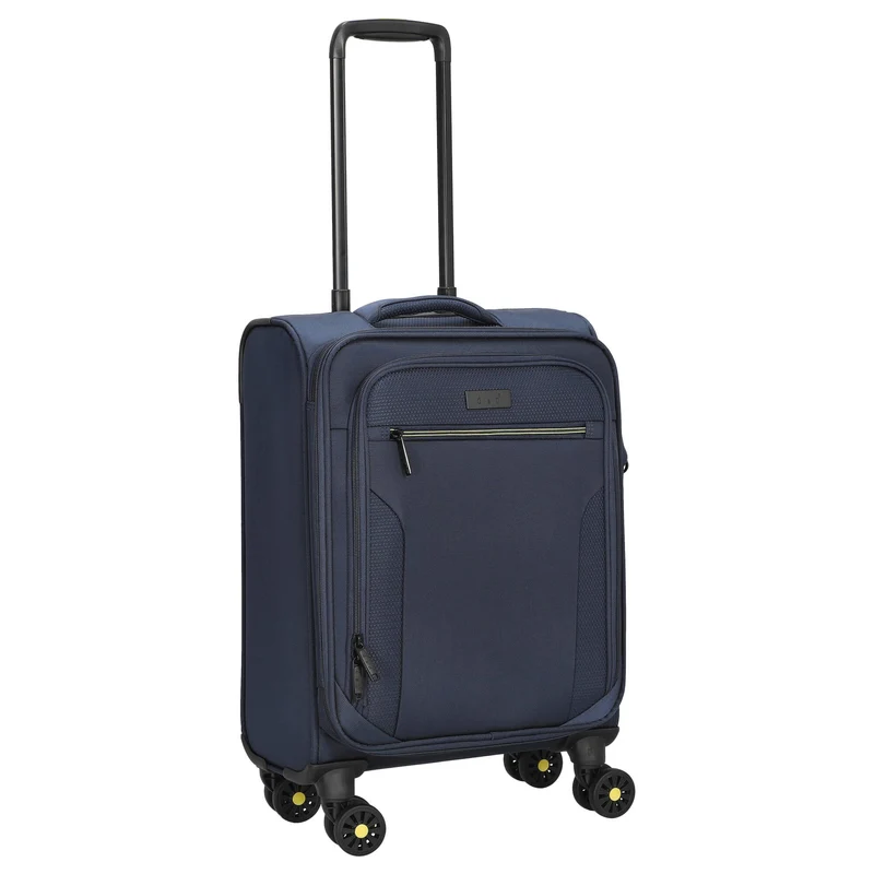 D&N Travel Line 9704 - 4-Rollen-Kabinentrolley S 55 cm (dark blue)
