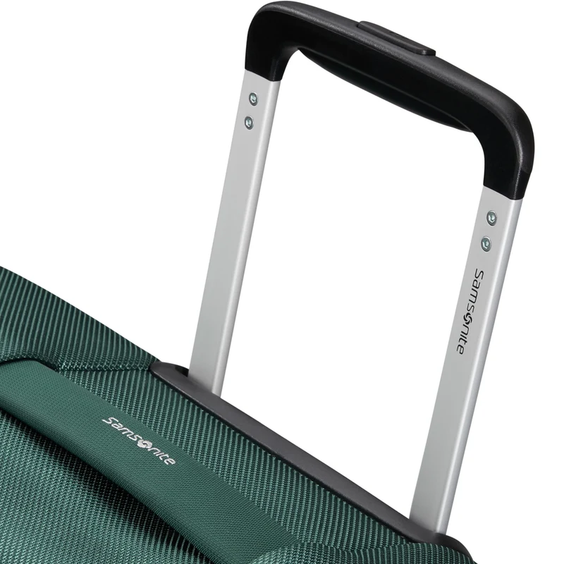 Samsonite Base Breeze - 4-Rollen-Kabinentrolley 55 cm erw. (dark green)