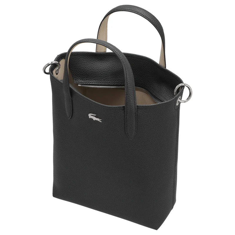 Lacoste Anna - Henkeltasche 29 cm (noir krema)