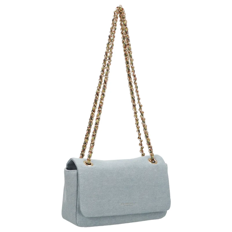 Seidenfelt Huuvari - Umhängetasche 23 cm (denim in blue)