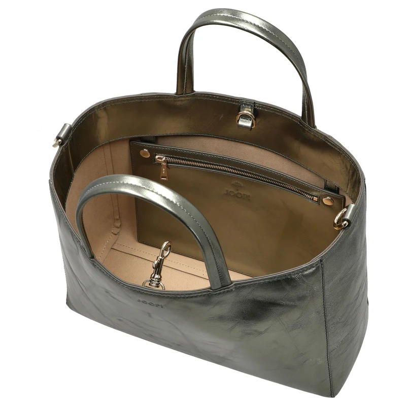 Joop Metallico Elea - Henkeltasche 35 cm (burnt olive)