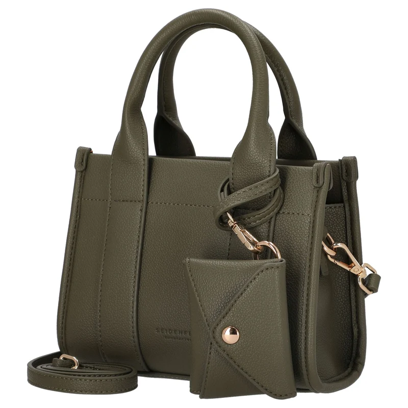 Seidenfelt Meloy Mini Tote - Henkeltasche 20 cm (olive)