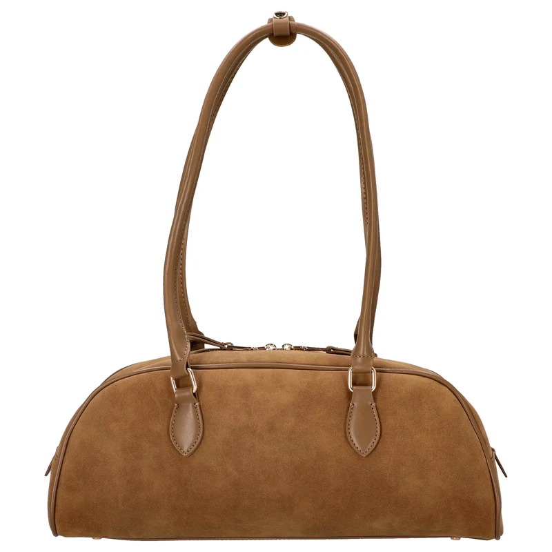 Seidenfelt Nibe - Schultertasche 39 cm (sweet caramel)