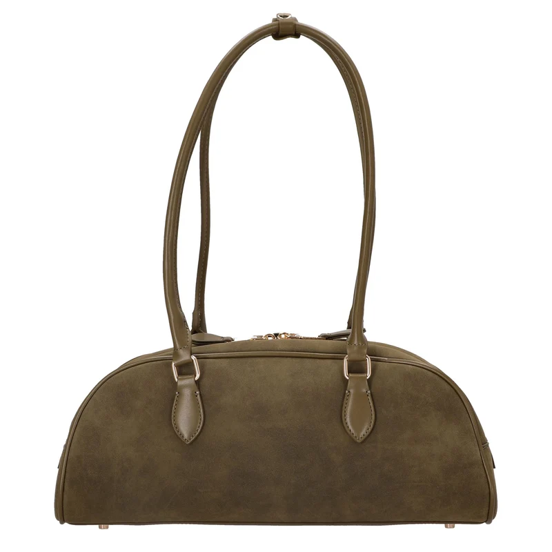 Seidenfelt Nibe - Schultertasche 39 cm (olive)