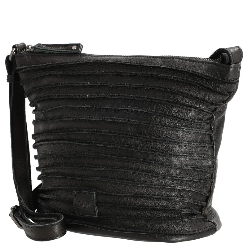 FREDsBRUDER Riffelinchen - Schultertasche 28 cm (black)