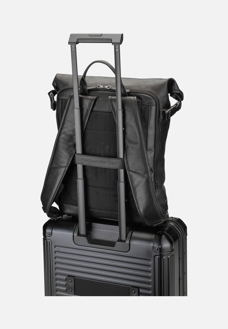 Liverpool 0309 Black - Rolltop Rucksack