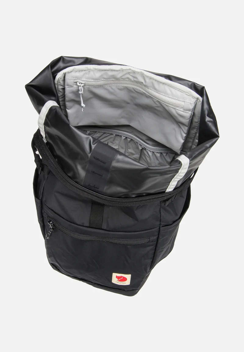 High Coast Foldsack 24 Black - Rolltop Rucksack