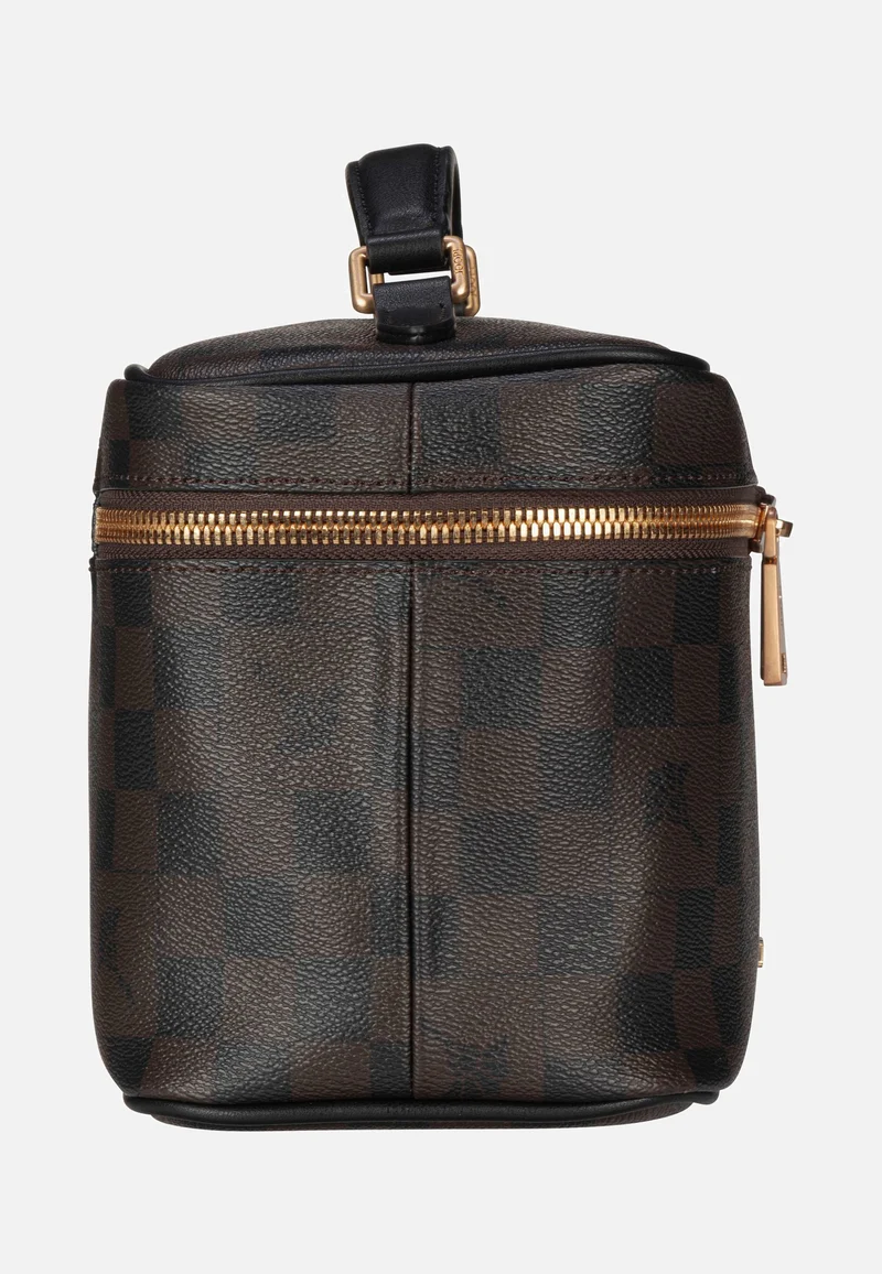 Cortina Piazza Flora Washbag MHZ Seal Brown - Kosmetikkoffer