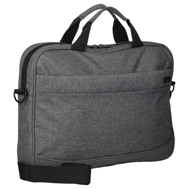 D&N Basic Line - Aktentasche 43 cm Polyester (grau)