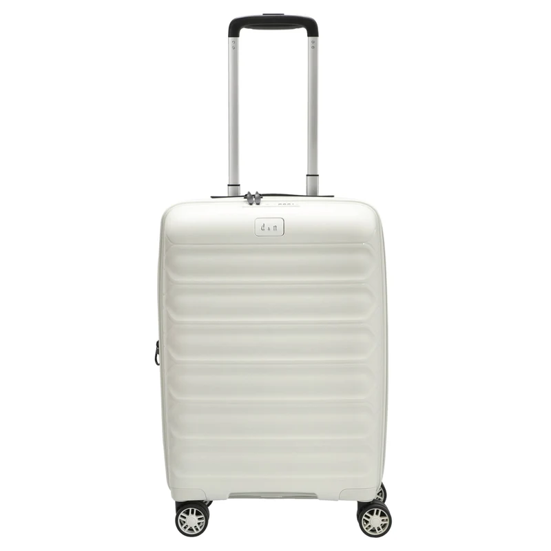 D&N Travel Line 4700+ - 4-Rollen-Kabinentrolley S 55 cm erw. (cream white)