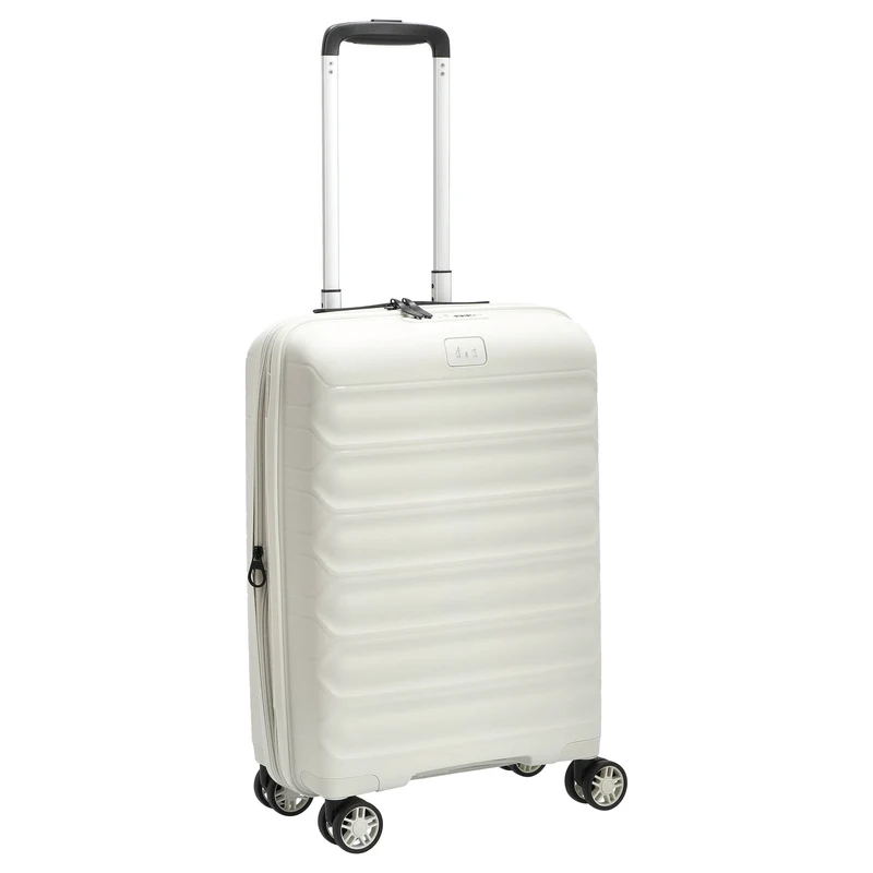 D&N Travel Line 4700+ - 4-Rollen-Kabinentrolley S 55 cm erw. (cream white)