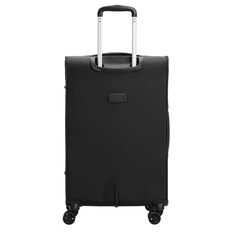 D&N Travel Line 9504 - 4-Rollen-Trolley M 67 cm erw. (black)