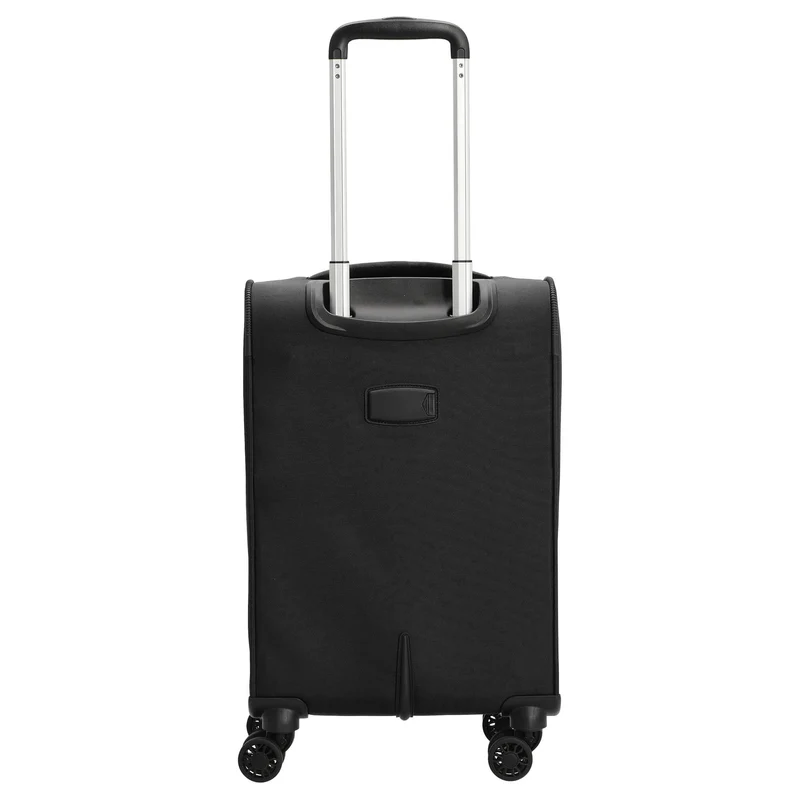 D&N Travel Line 9504 - 4-Rollen-Kabinentrolley S 55 cm (black)