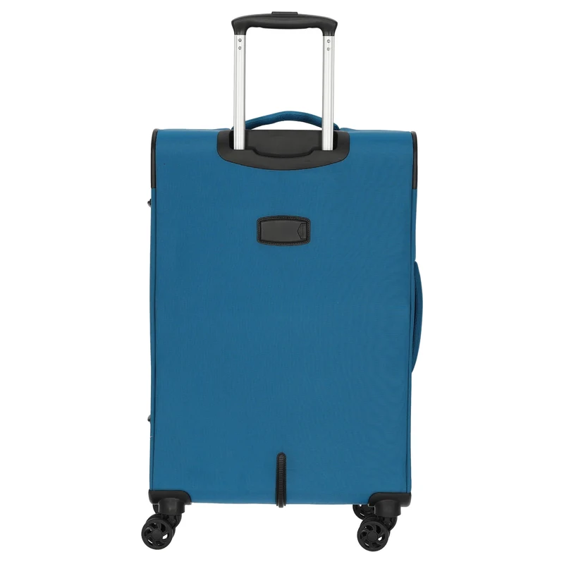 D&N Travel Line 9204 - 4-Rollen-Trolley M 66 cm erw. (blau)