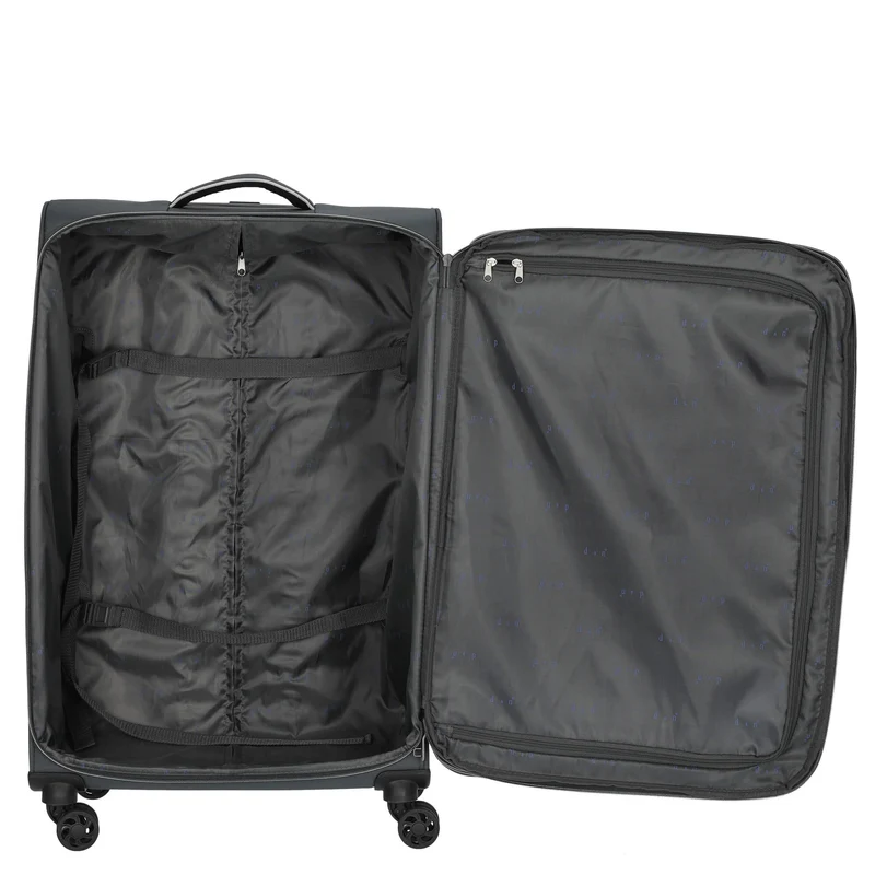 D&N Travel Line 9204 - 4-Rollen-Trolley L 76 cm (grau)