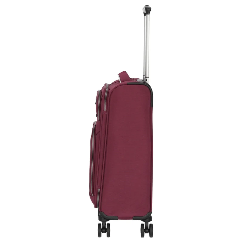 D&N Travel Line 9204 - 4-Rollen-Kabinentrolley S 55 cm (purple)
