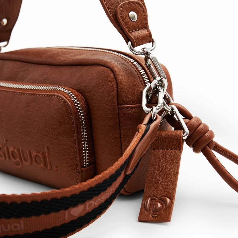 Desigual Half Logo - Umhängetasche 22 cm (cuero west)