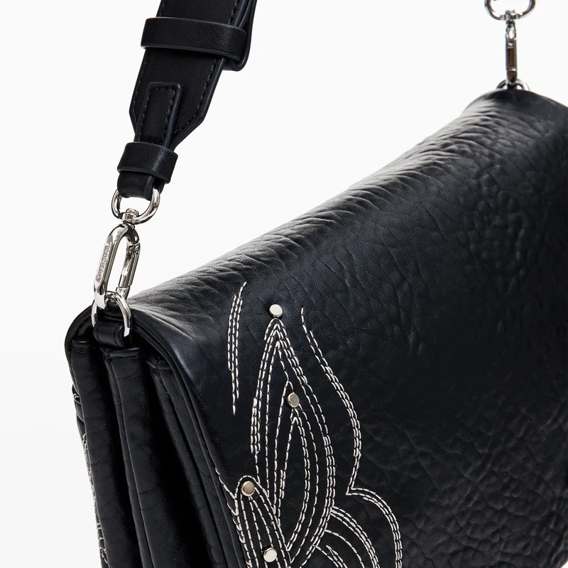Desigual Goodall Dortmund Flap 2.0 - Umhängetasche 24.5 cm (schwarz)