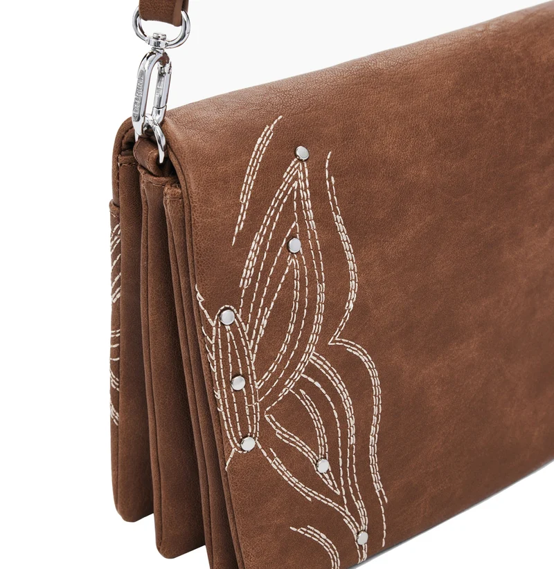 Desigual Goodall Sand Dortmund Flap 2.0 - Umhängetasche 25 cm (arena)