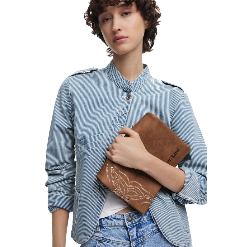 Desigual Goodall Sand Dortmund Flap 2.0 - Umhängetasche 25 cm (arena)