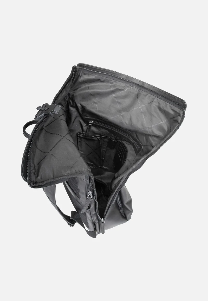 Savona 0322 Black - Rolltop Rucksack