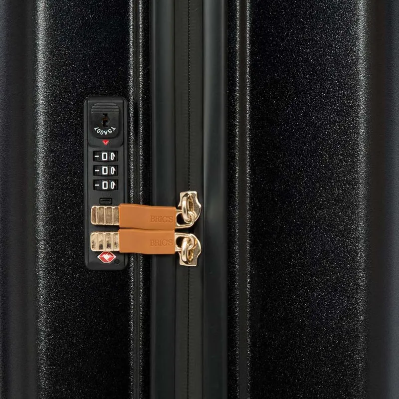 Brics Amalfi - 4-Rollen-Kabinentrolley S 55 cm (black)