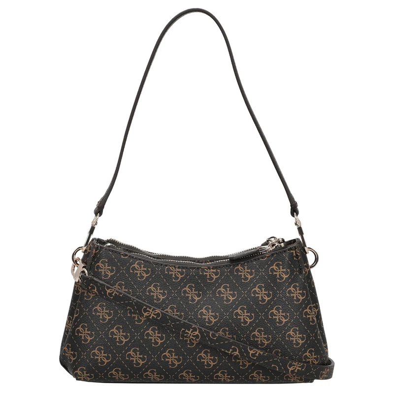 Guess Noelle ll - Schultertasche (brown logo)