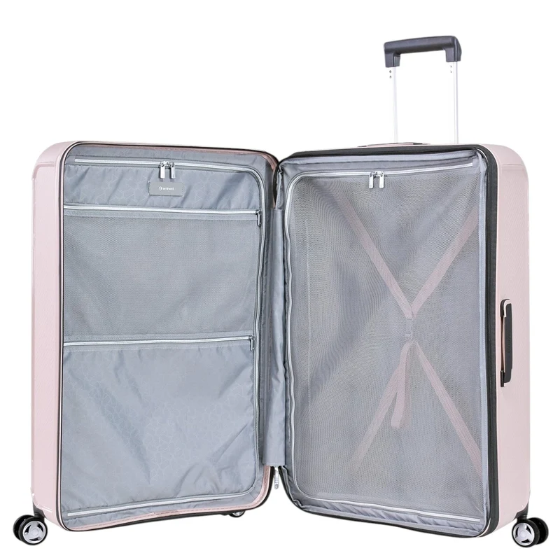Eminent AEGIS - 4-Rollen-Trolley 78 cm erw. (light pink)