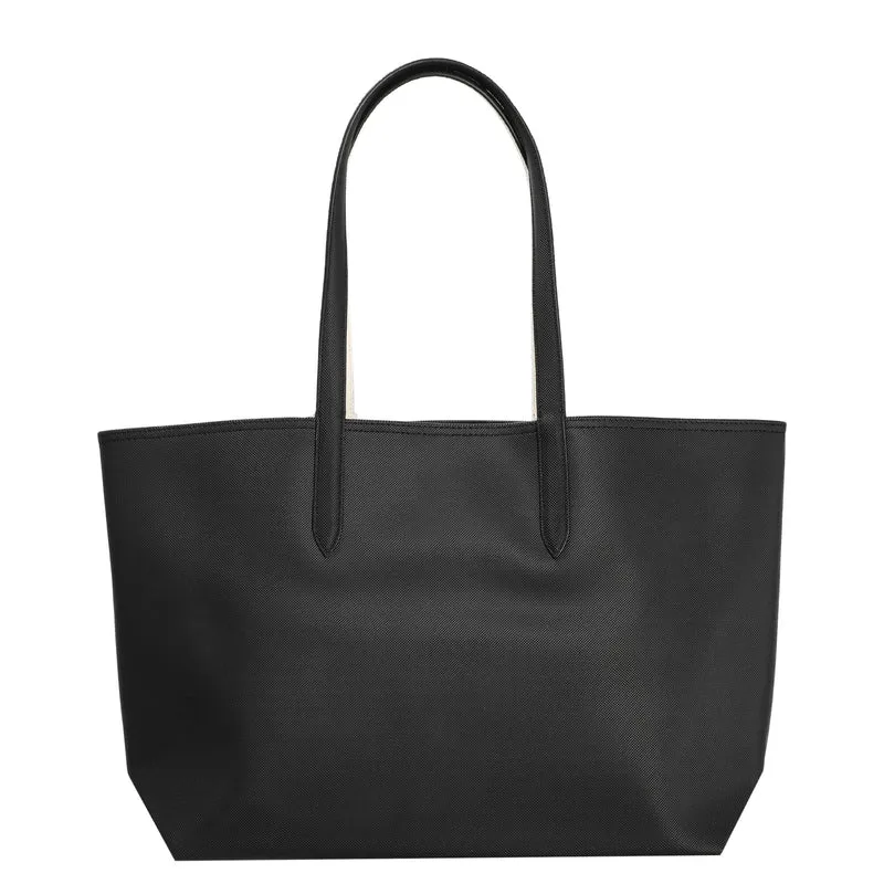 Lacoste Anna - Shopper 35 cm (noir farine)