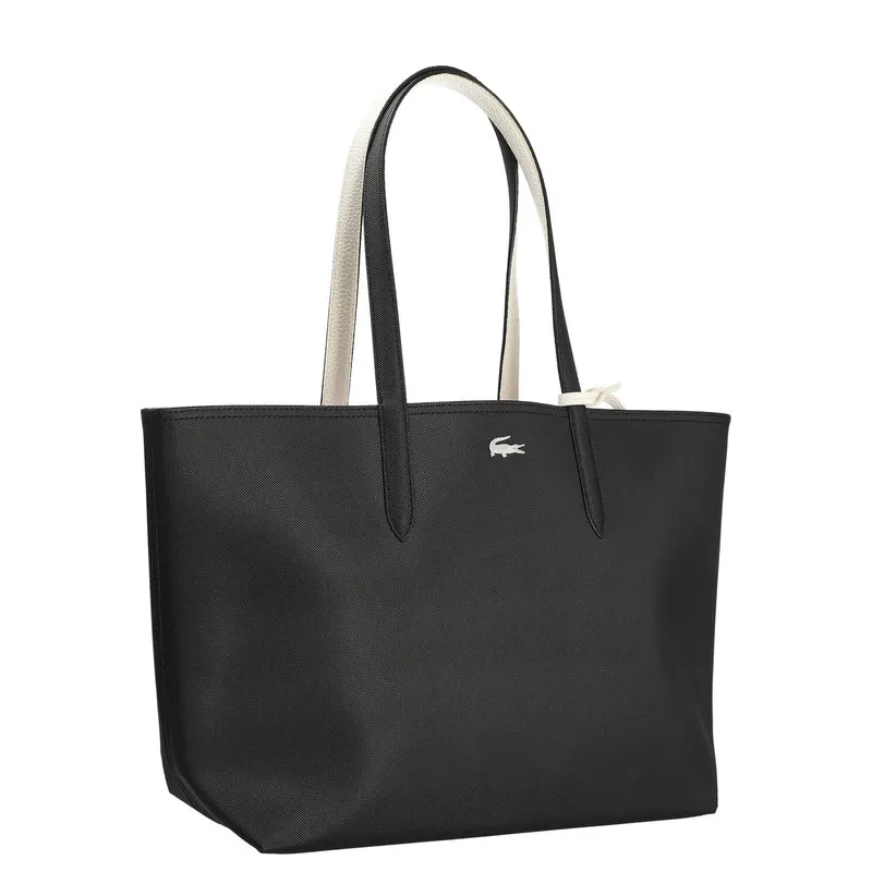 Lacoste Anna - Shopper 35 cm (noir farine)