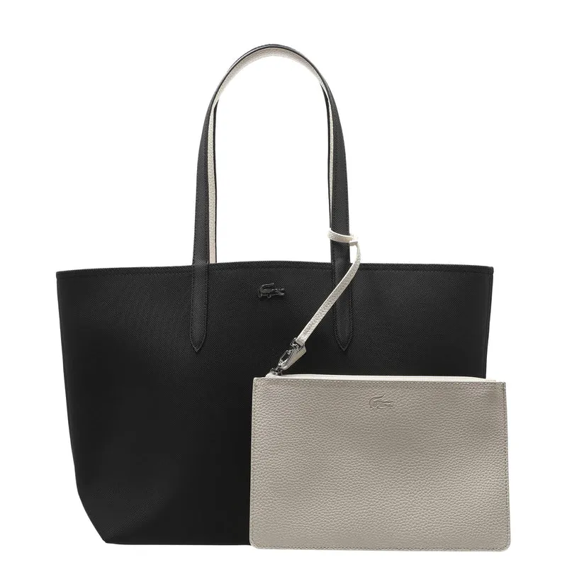Lacoste Anna - Shopper 35 cm (noir farine)