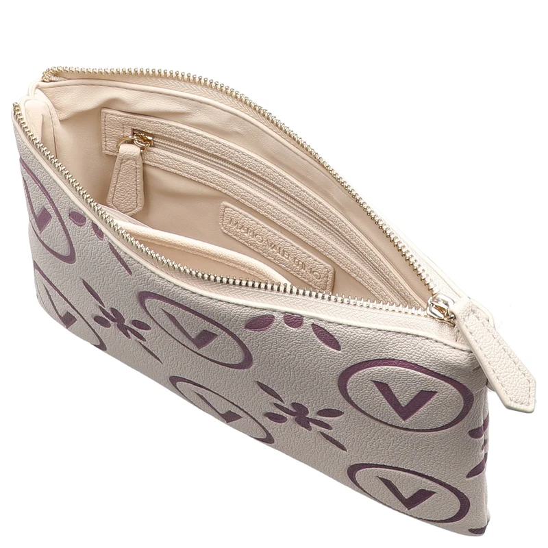 Valentino Bags Samba Re Print - Umhängetasche 24 cm (ecru/rosa)
