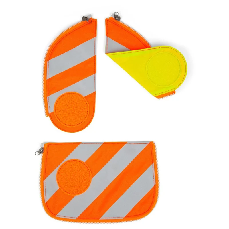 Ergobag Zubehör Cubo Light - Sicherheitsset 3tlg. (bis Modell 2018) (orange)