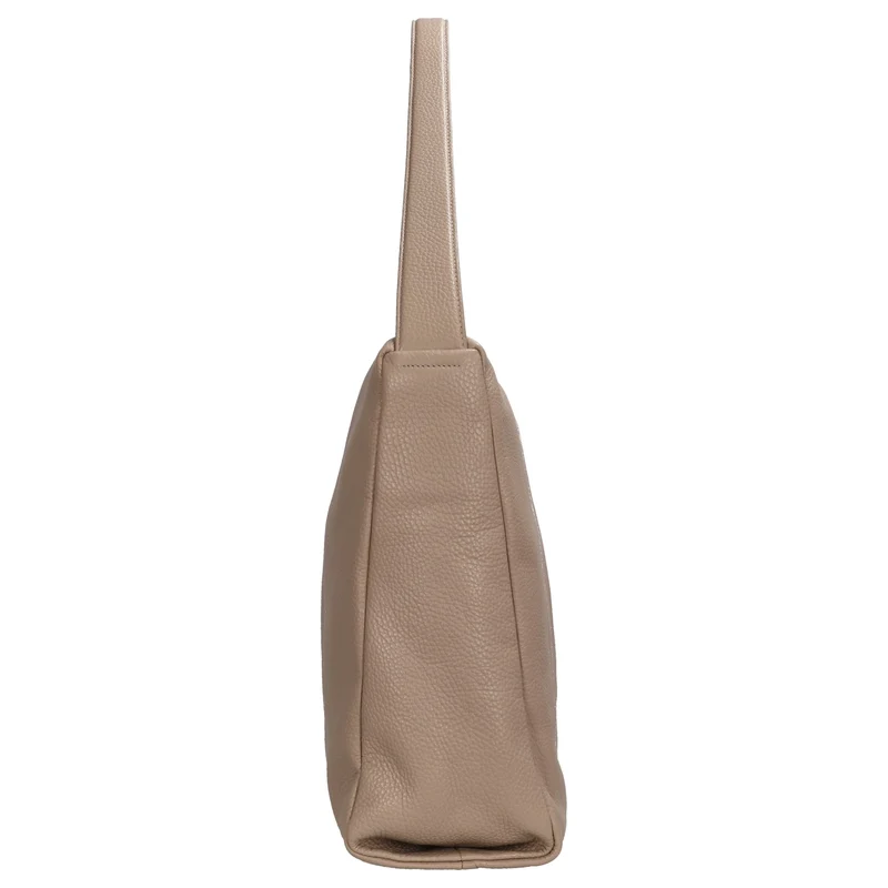 Mandarina Duck Mellow Leather Hobo - Schultertasche 42 cm (warm taupe)