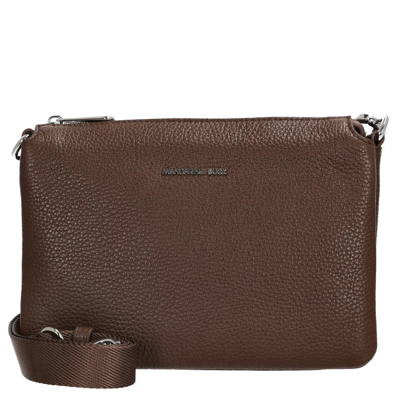 Mandarina Duck Mellow Leather Pochette - Abendtasche 23 cm (milk chocolate)