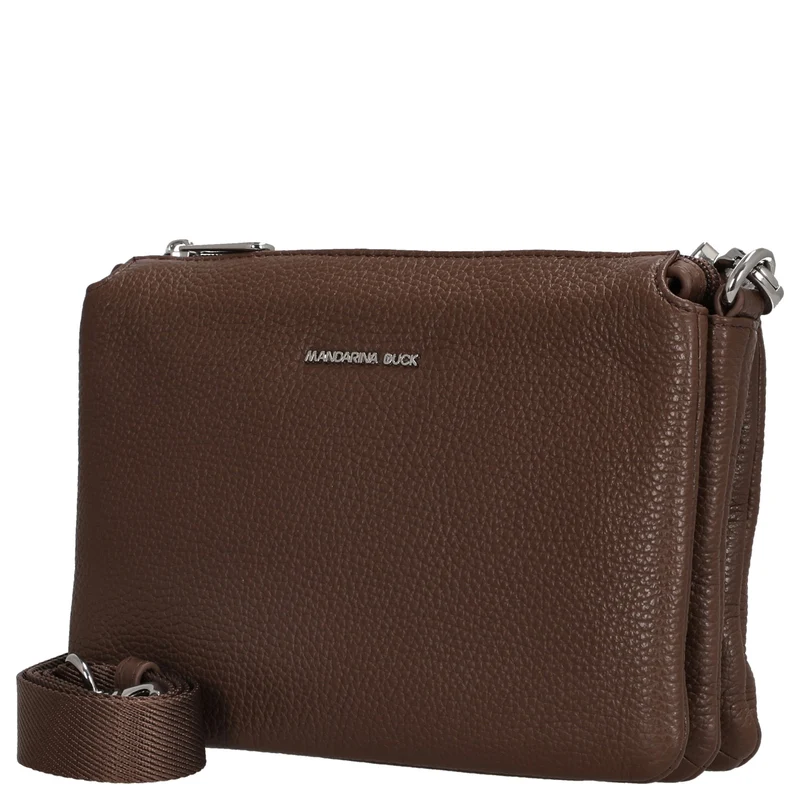 Mandarina Duck Mellow Leather Pochette - Abendtasche 23 cm (milk chocolate)