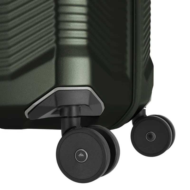 Travelite Millennium - 4-Rollen-Trolley M 67 cm erw. (pine green)