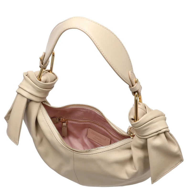 Coccinelle Furoshiki Small - Schultertasche 33 cm (sandshell)