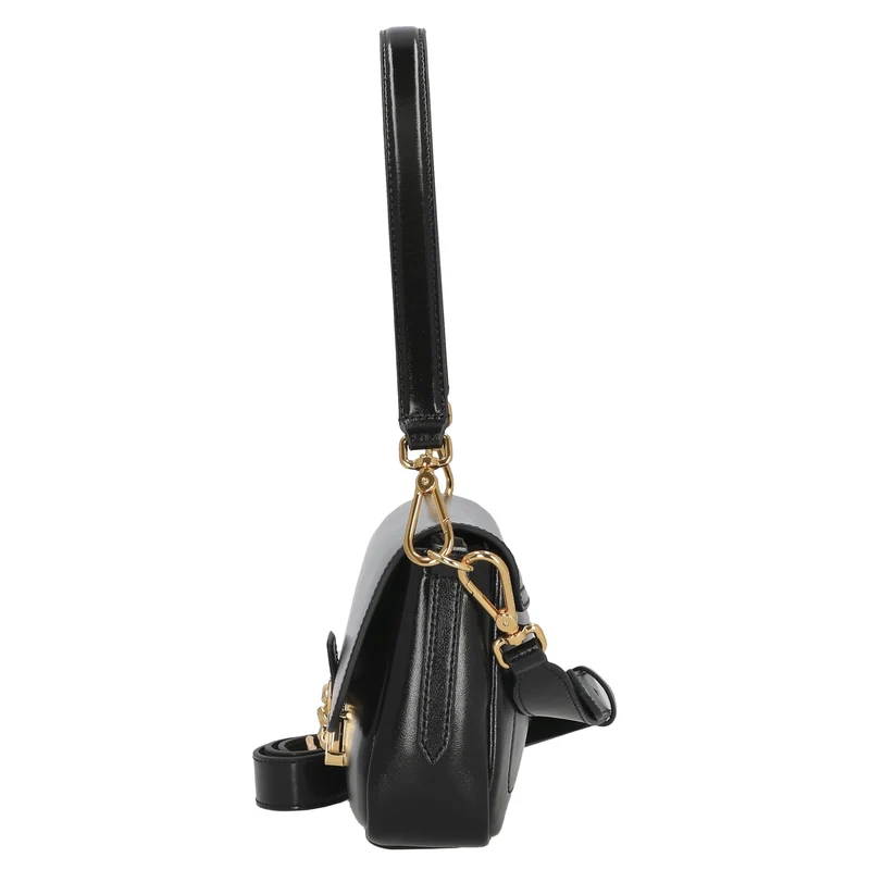 Coccinelle C-Me Lock Shiny Medium - Schultertasche 24 cm (noir)