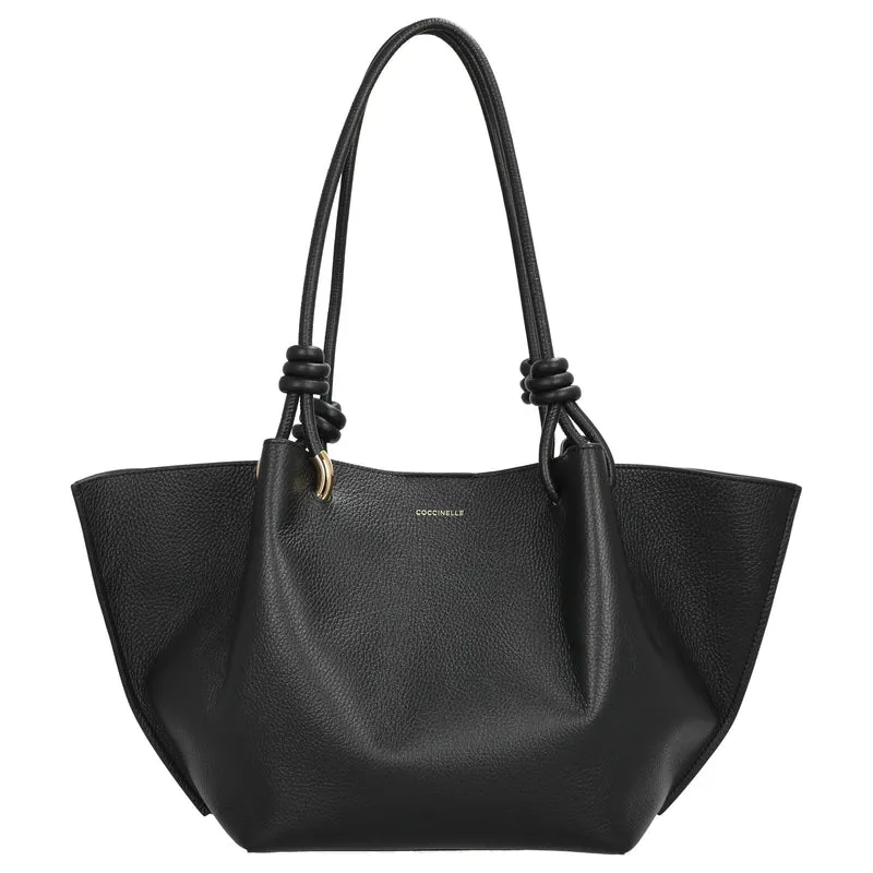 Coccinelle Finn - Shopper 25 cm (noir)