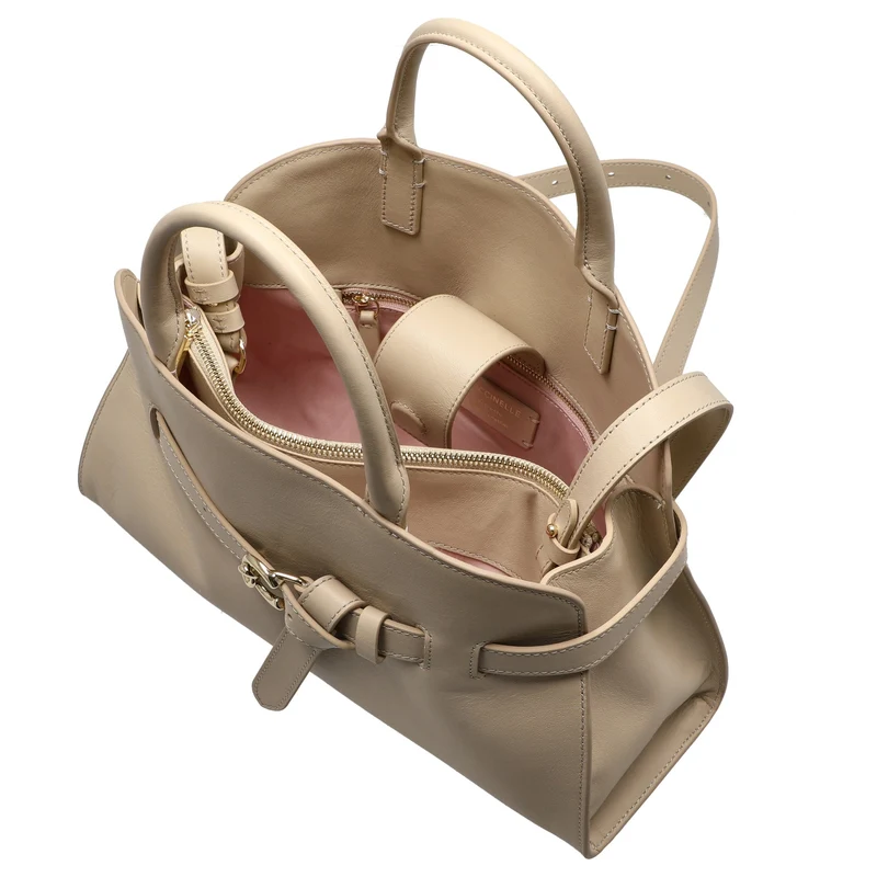 Coccinelle Sabine - Henkeltasche 34 cm (sandshell)