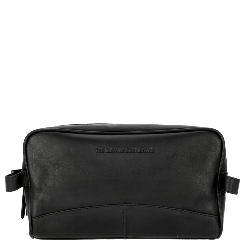 The Chesterfield Brand Stacey - Kulturbeutel Leder 24 cm (black)