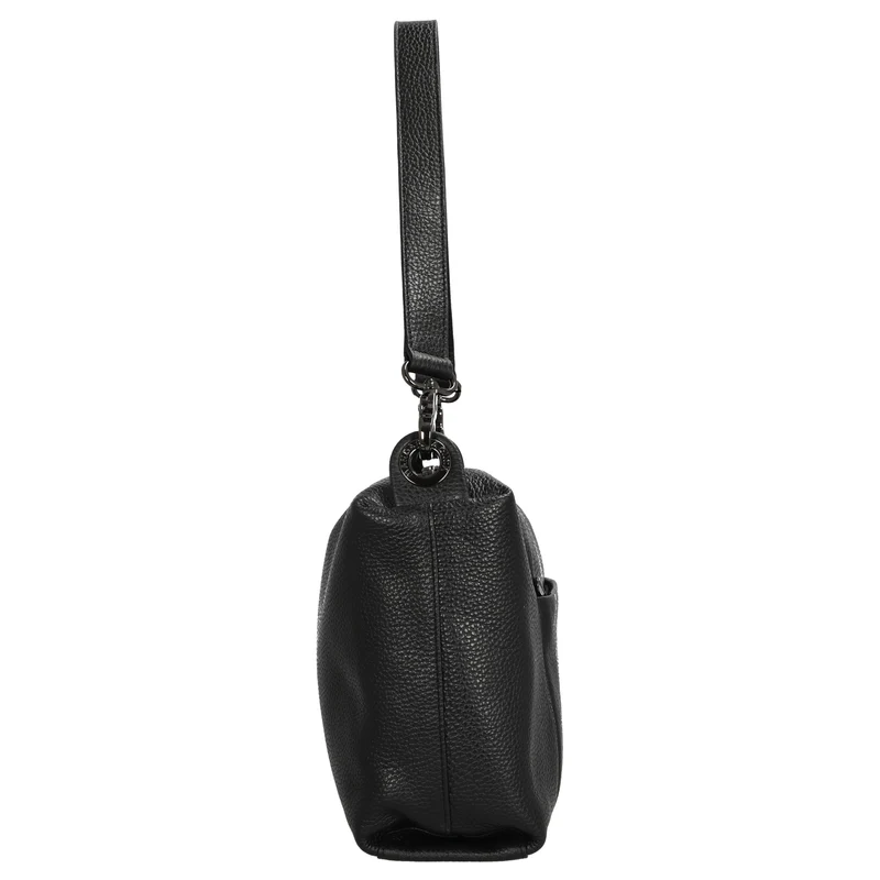 Mandarina Duck Mellow Leather Hobo - Schultertasche 30 cm (nero)