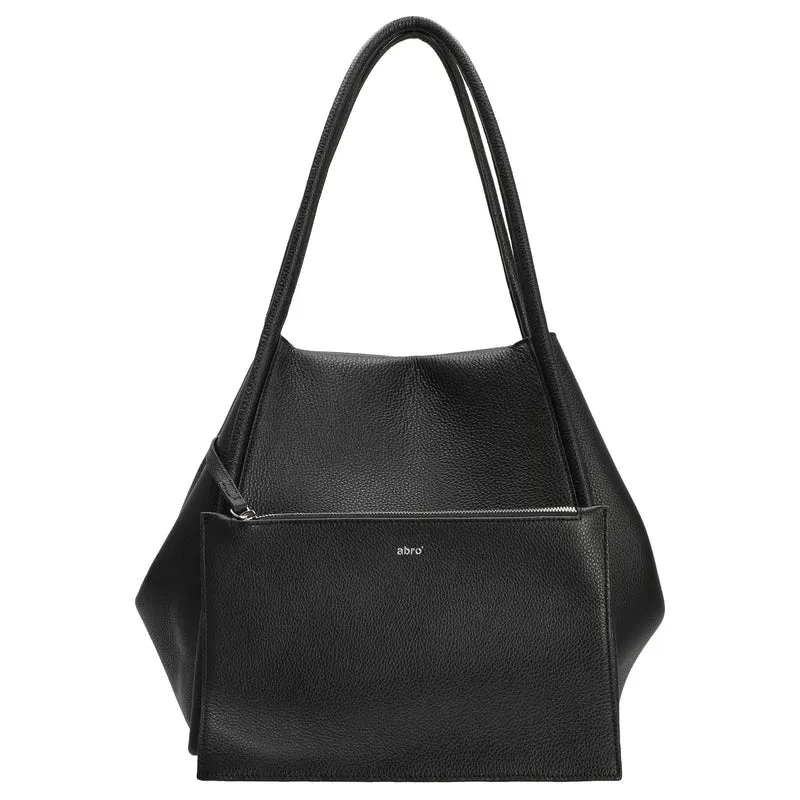 abro Willow Agave - Shopper 32 cm (black/nickel)